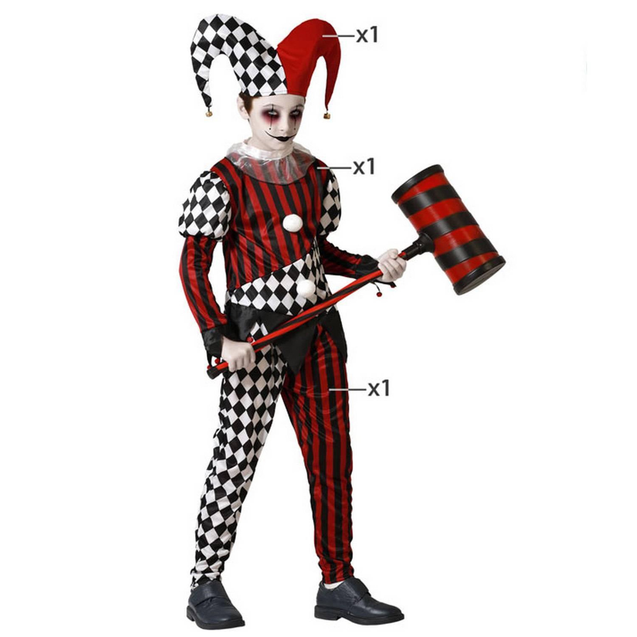 ATOSA Déguisement Arlequin - Garçon - 5/6 ans (110 à 116 cm)