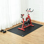 Voir la diapositive 2 : HOMCOM Tapis de protection Fitness grand confort dim. 180L x 90l x 0,6H cm PVC noir