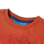 VIDAXL T-shirt enfants a manches longues rouille clair 104