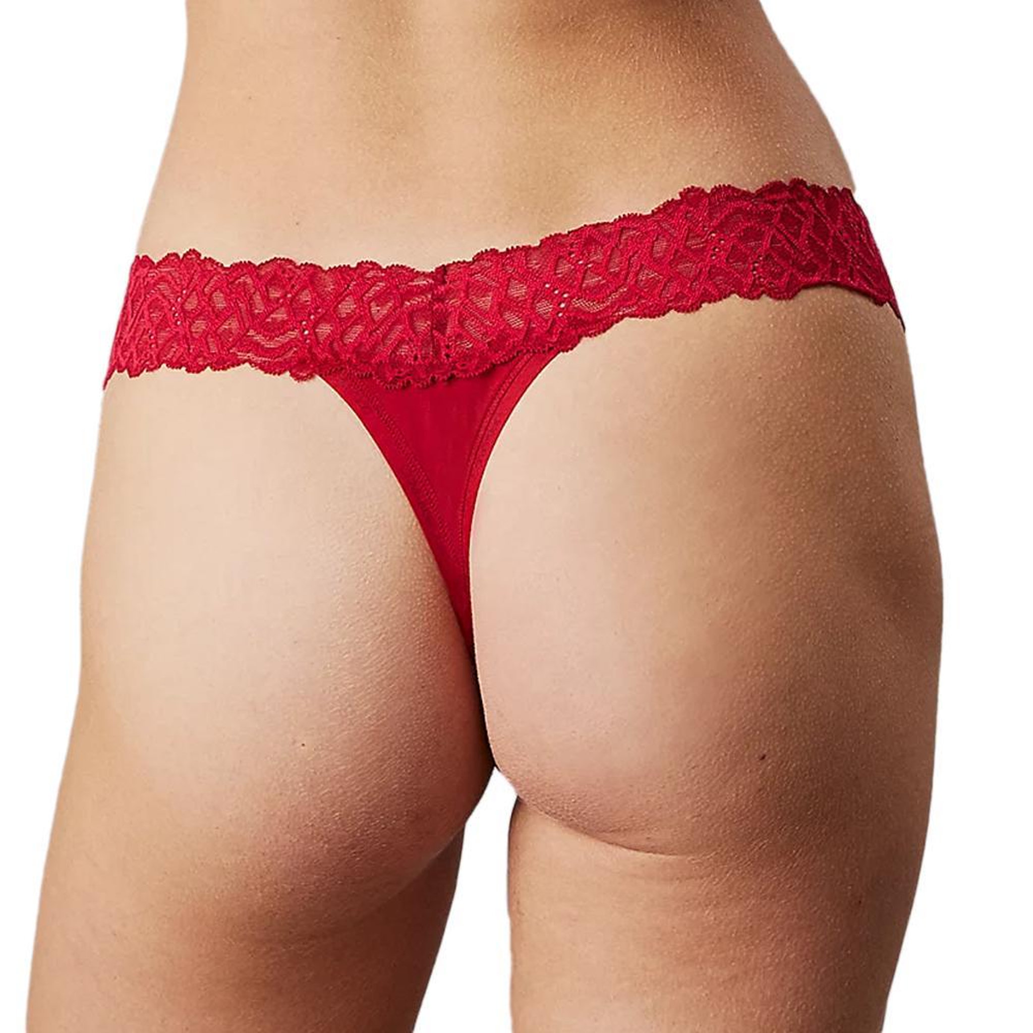 Voir la diapositive 2 : CALVIN KLEIN JEANS String Rouge Femme Calvin Klein Jeans Thong