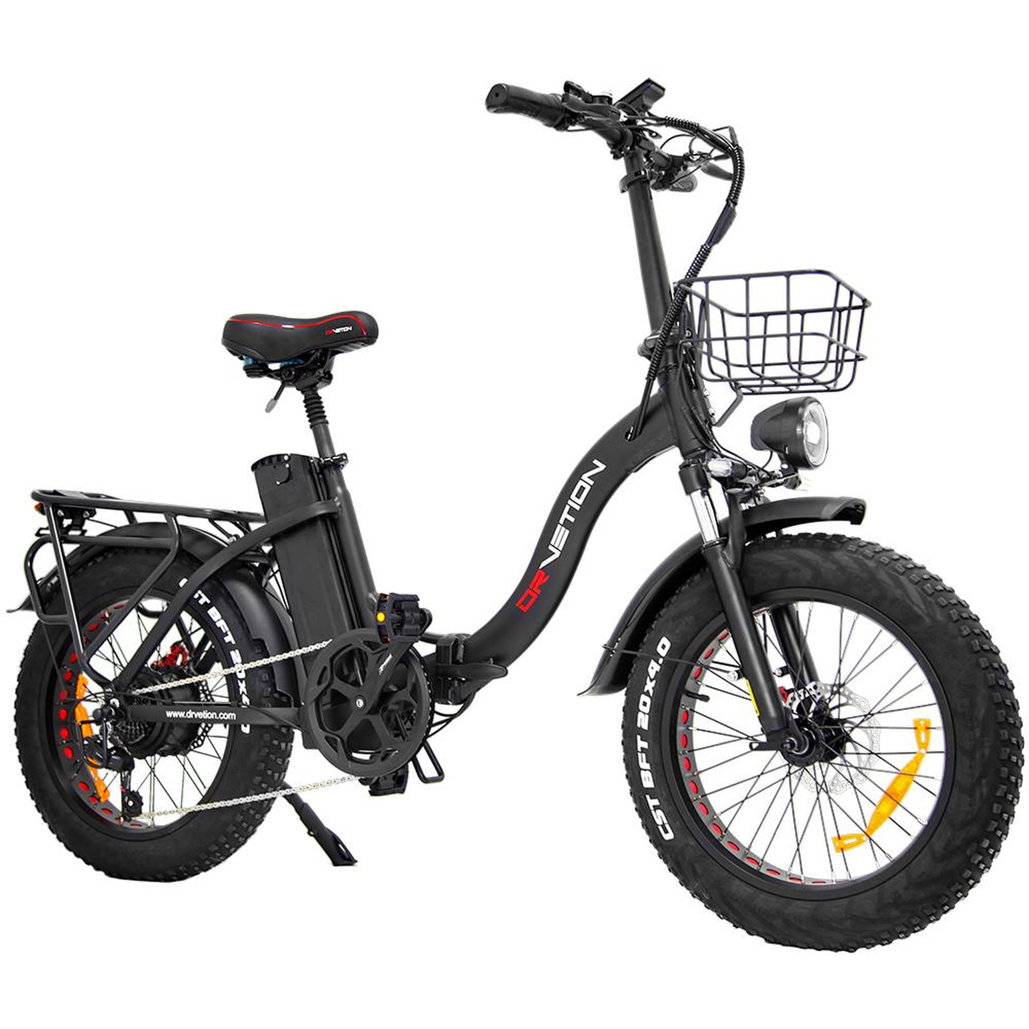Voir la diapositive 4 : DRVETION Vélo électrique fat bike drvetion ct20