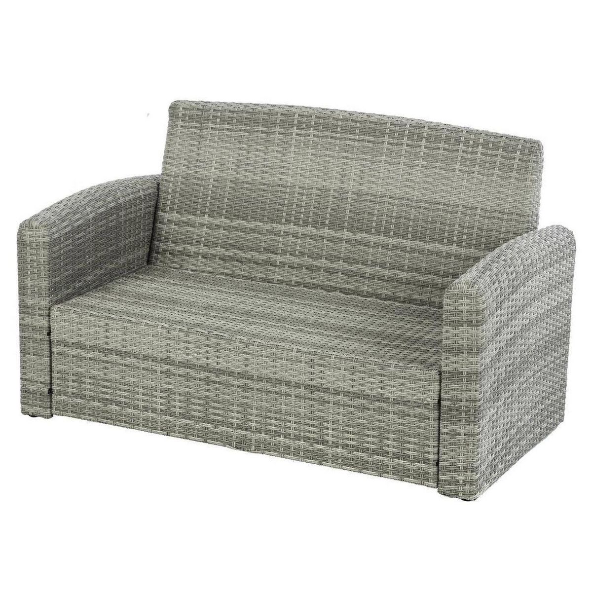 HESPERIDE Salon de jardin en résine tressé Polynesia