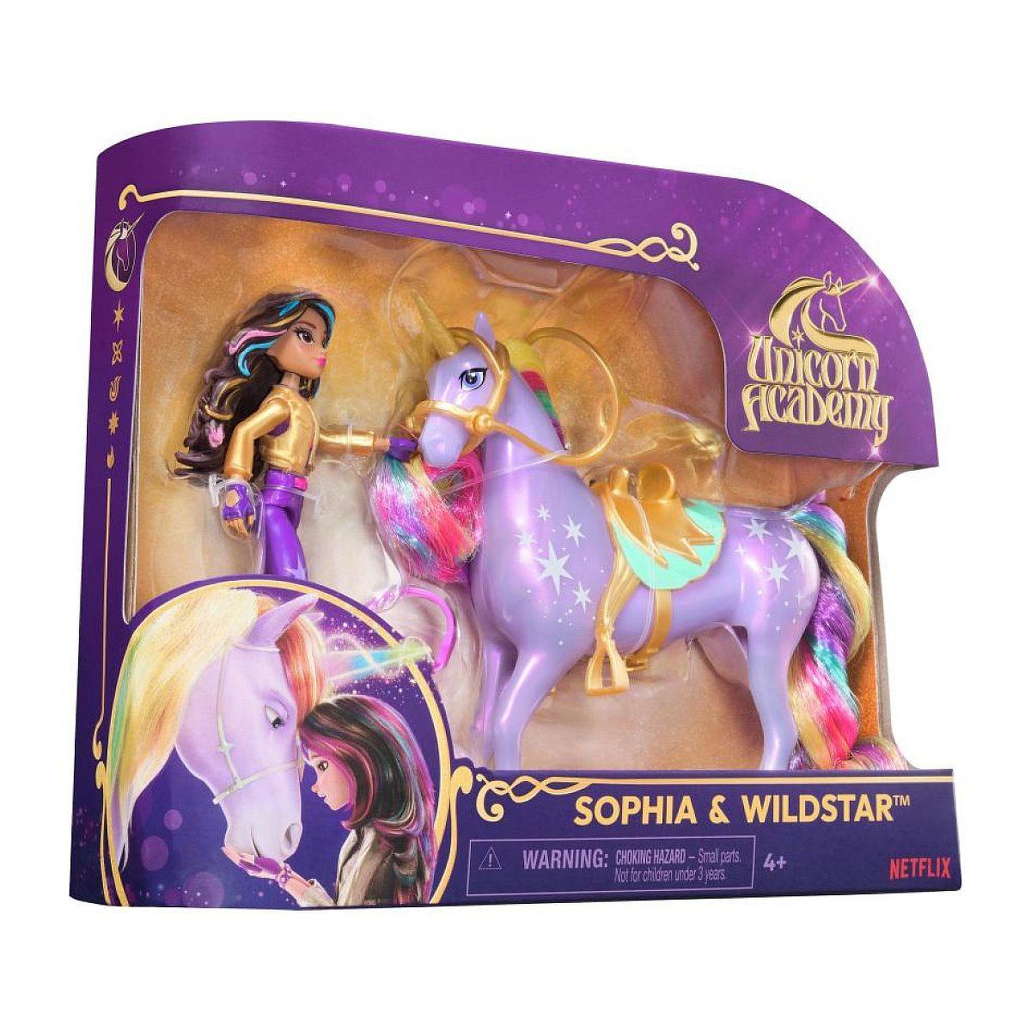 SpinMaster Wildstar et sophia unicorn academy