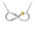 SC CRYSTAL Collier infini rose par SC Crystal