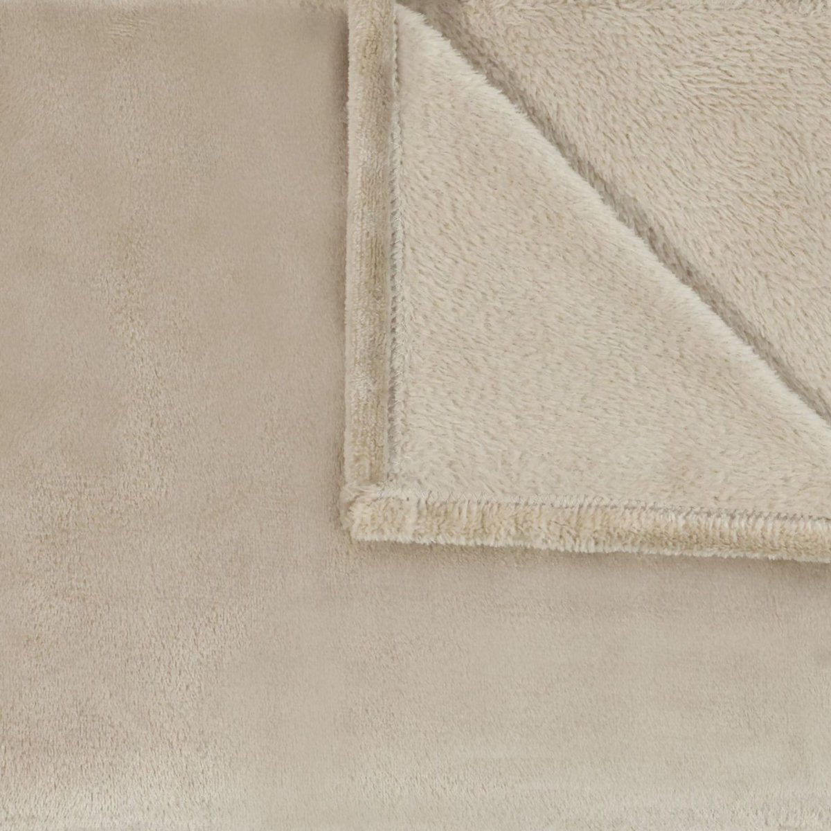 ACTUEL Plaid uni en polyester COLORAMA 