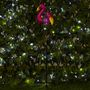 Voir la diapositive 5 :  Flamant solaire à planter solaire 1 LED blanche  H 84cm