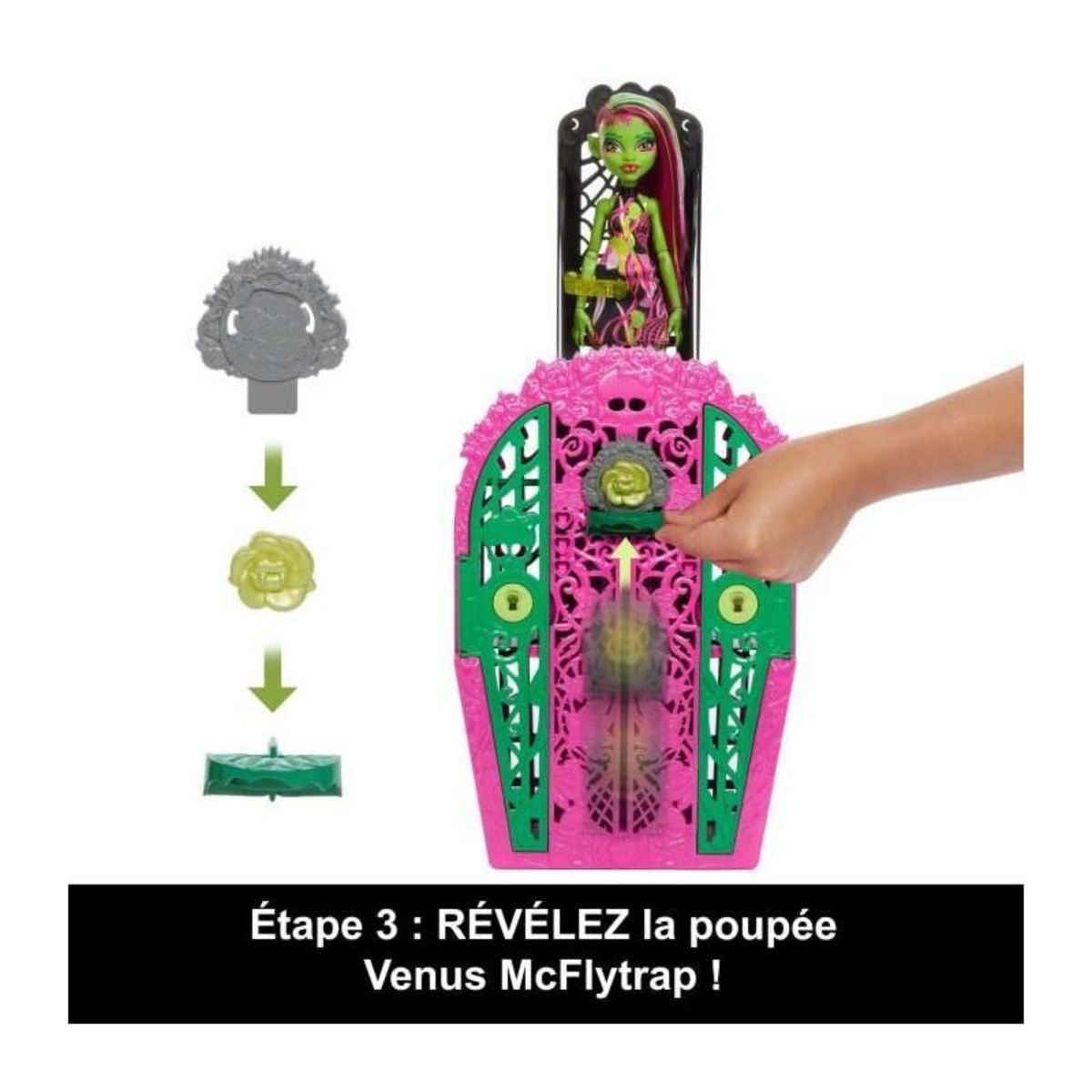 MONSTER HIGH MONSTER HIGH Coffret Monstrueux Secrets Venus McFlytrap - Monster High - HYT75