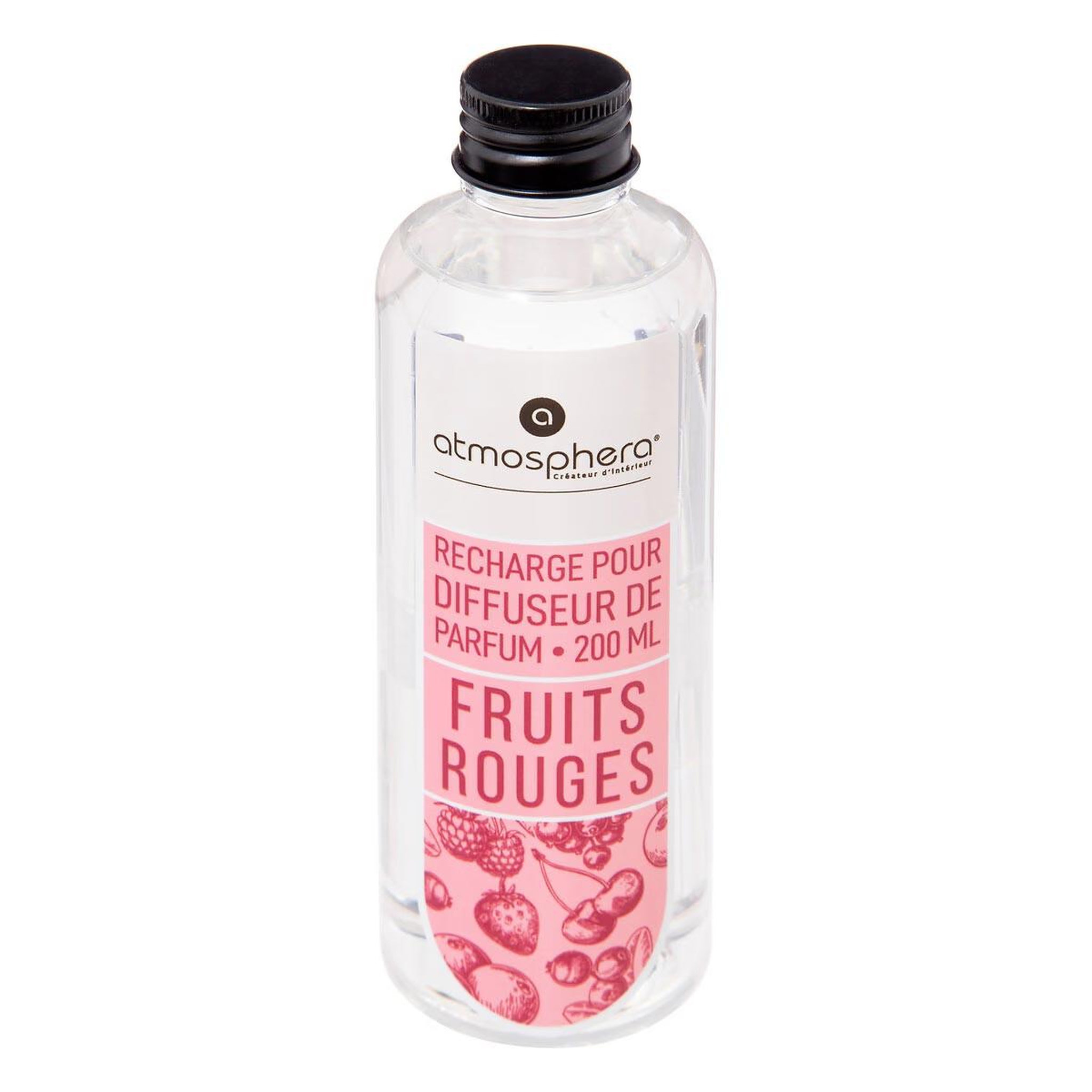 ATMOSPHERA Recharge de diffuseur de parfum 200ml fruits rouges