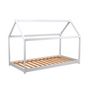 Voir la diapositive 3 : Lit cabane enfant en bois massif 70 x 140 cm LOUIS
