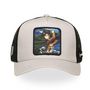 Voir la diapositive 2 : CAPSLAB Casquette trucker avec filet Attack des Titans levi