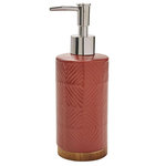 GUY LEVASSEUR Distributeur de savon à relief en céramique TERRA