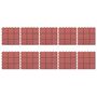 Voir la diapositive 2 : VIDAXL Carreaux de terrasse 10 pcs Rouge 30,5x30,5 cm Plastique