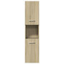Voir la diapositive 5 : VIDAXL Armoire de salle de bain Chene sonoma 30x30x130 cm Agglomere
