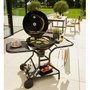 Voir la diapositive 1 : GARDENSTAR Barbecue charbon de bois en acier ROUNDY