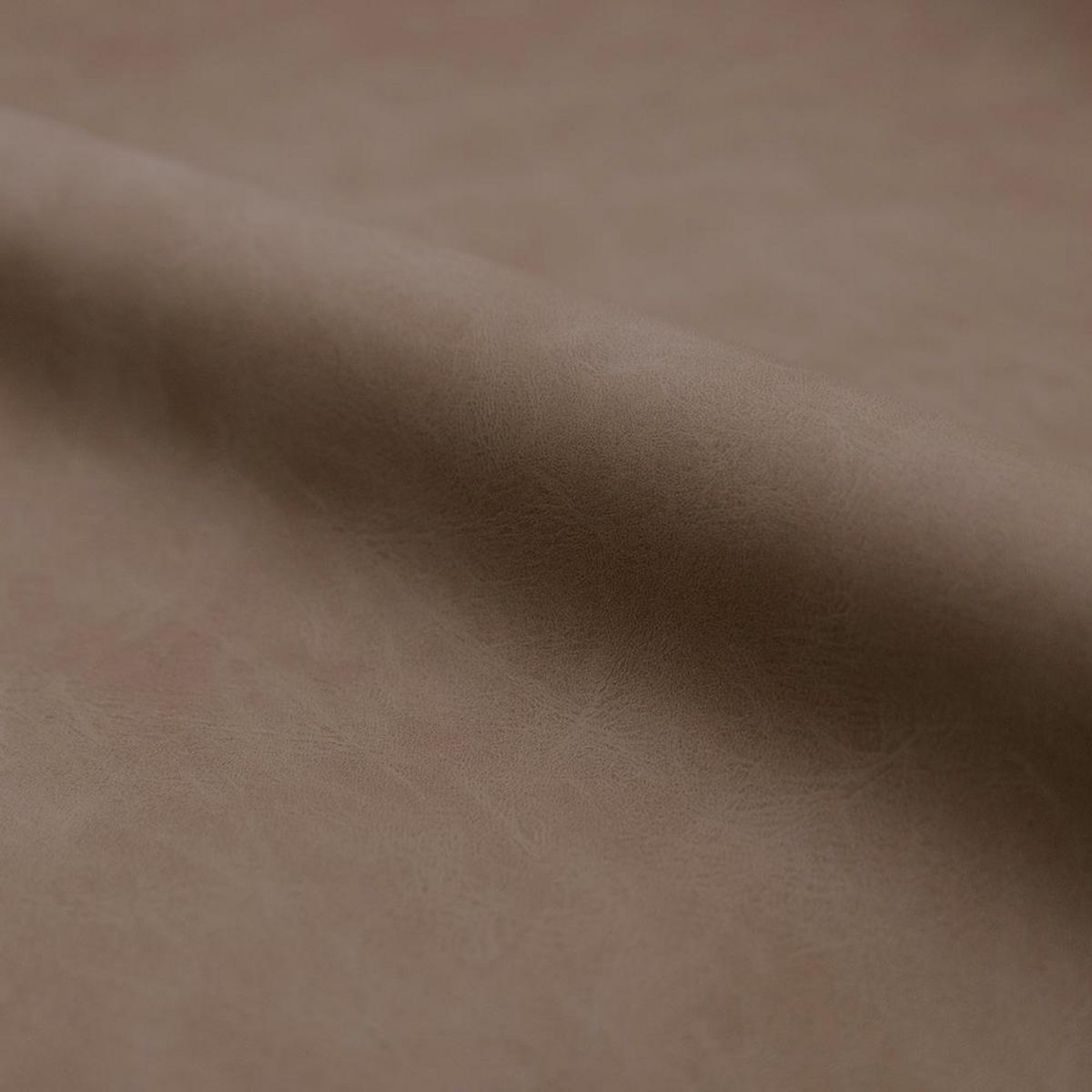 Rendez vous déco Lot de 2 chaises en cuir synthétique taupe et métal noir - Killi