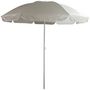 Voir la diapositive 2 : GARDENSTAR Parasol rond 2,40m sable