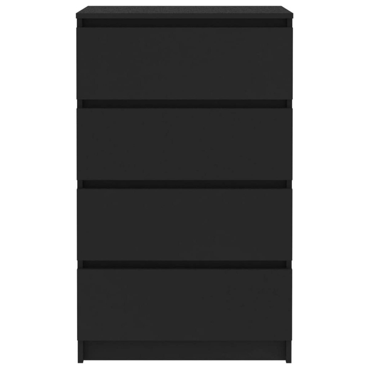 VIDAXL Buffet Noir 60x35x98,5 cm Bois d'ingenierie