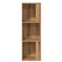 Voir la diapositive 5 : VIDAXL Armoire d'angle chene artisanal 33x33x100 cm bois d'ingenierie
