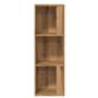 Voir la diapositive 5 : VIDAXL Armoire d'angle chene artisanal 33x33x100 cm bois d'ingenierie