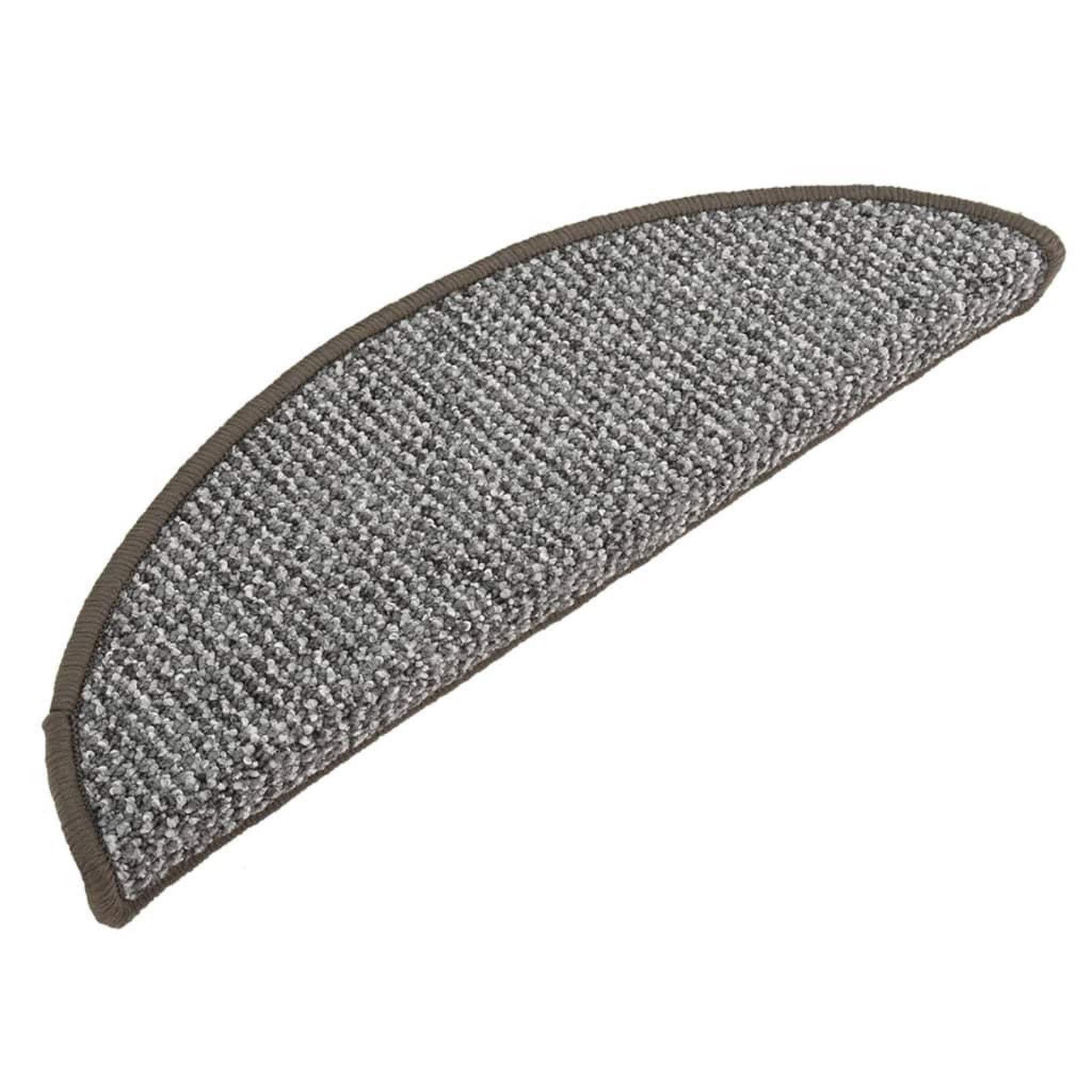 Voir la diapositive 3 : VIDAXL Tapis de marches d'escalier 15 pcs Gris 65x21x4 cm