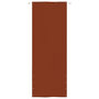 Voir la diapositive 2 : VIDAXL Ecran de balcon Terre cuite 80x240 cm Tissu Oxford