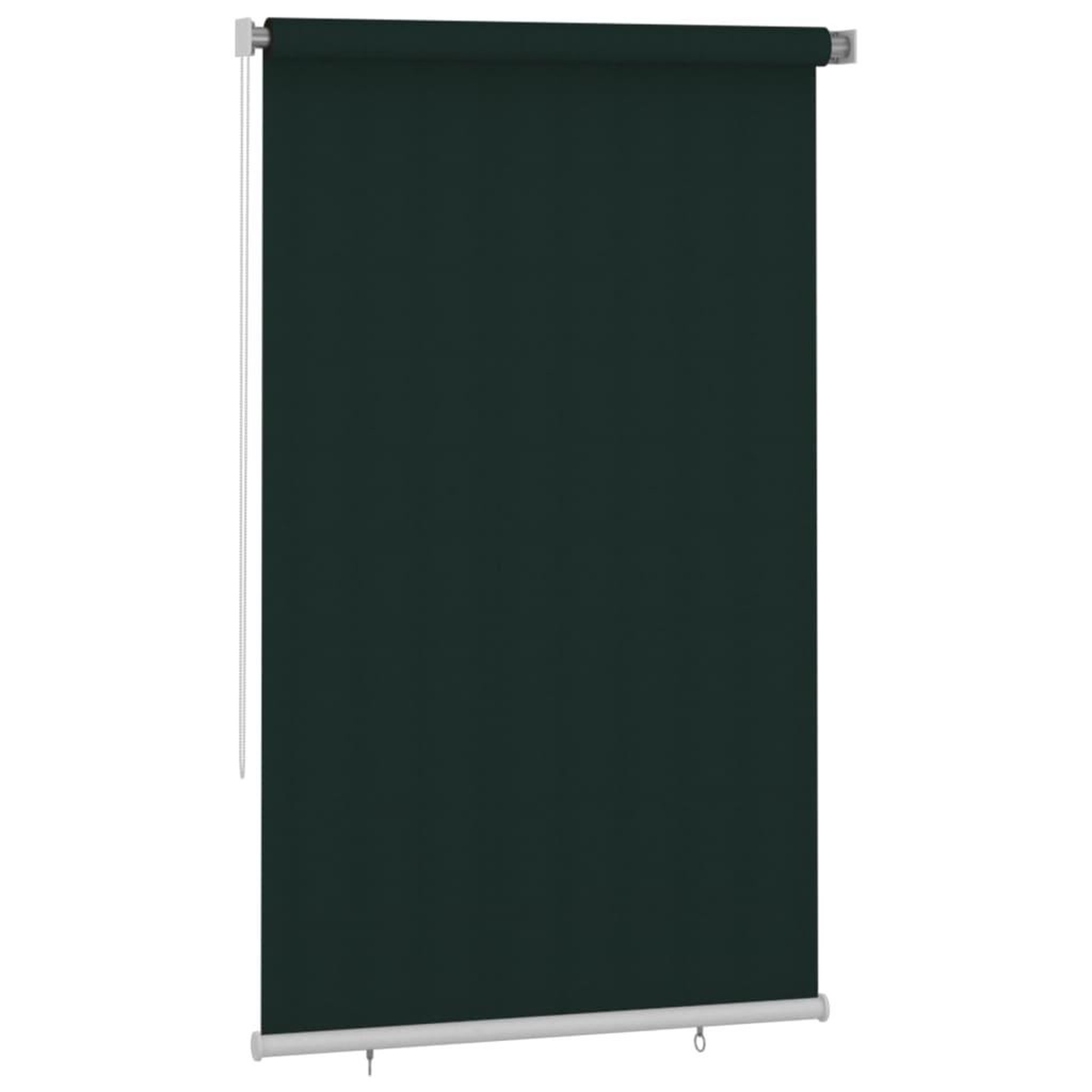 Voir la diapositive 2 : VIDAXL Store roulant d'exterieur 145 (l) x 230 (h) cm vert fonce hdpe