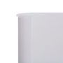 Voir la diapositive 4 : VIDAXL Paravent 6 panneaux Tissu 800 x 120 cm Blanc sable