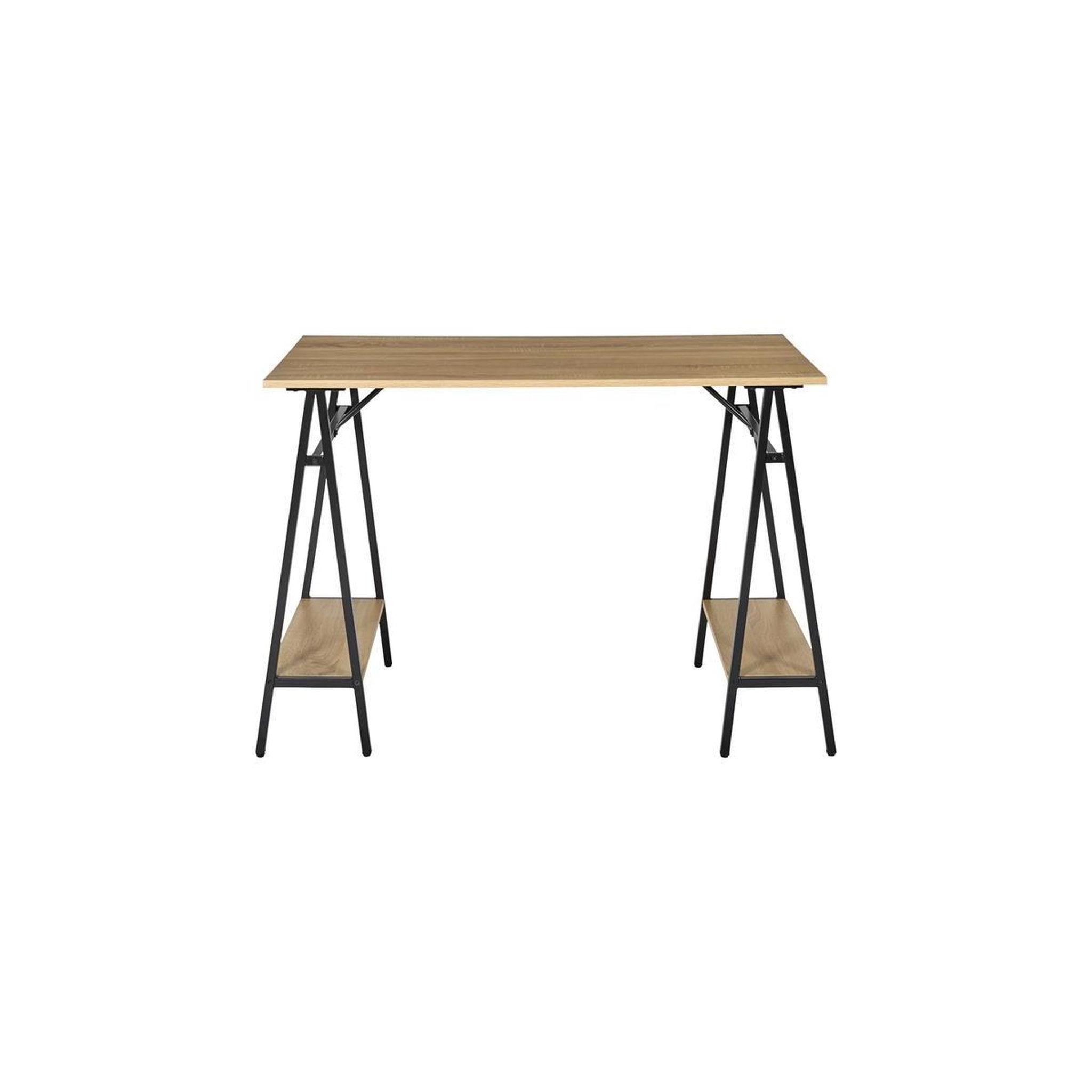Voir la diapositive 2 : The Home Deco Factory Bureau architecte  loka  110cm marron