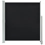 Voir la diapositive 2 : VIDAXL Auvent lateral retractable de patio 140 x 300 cm Noir