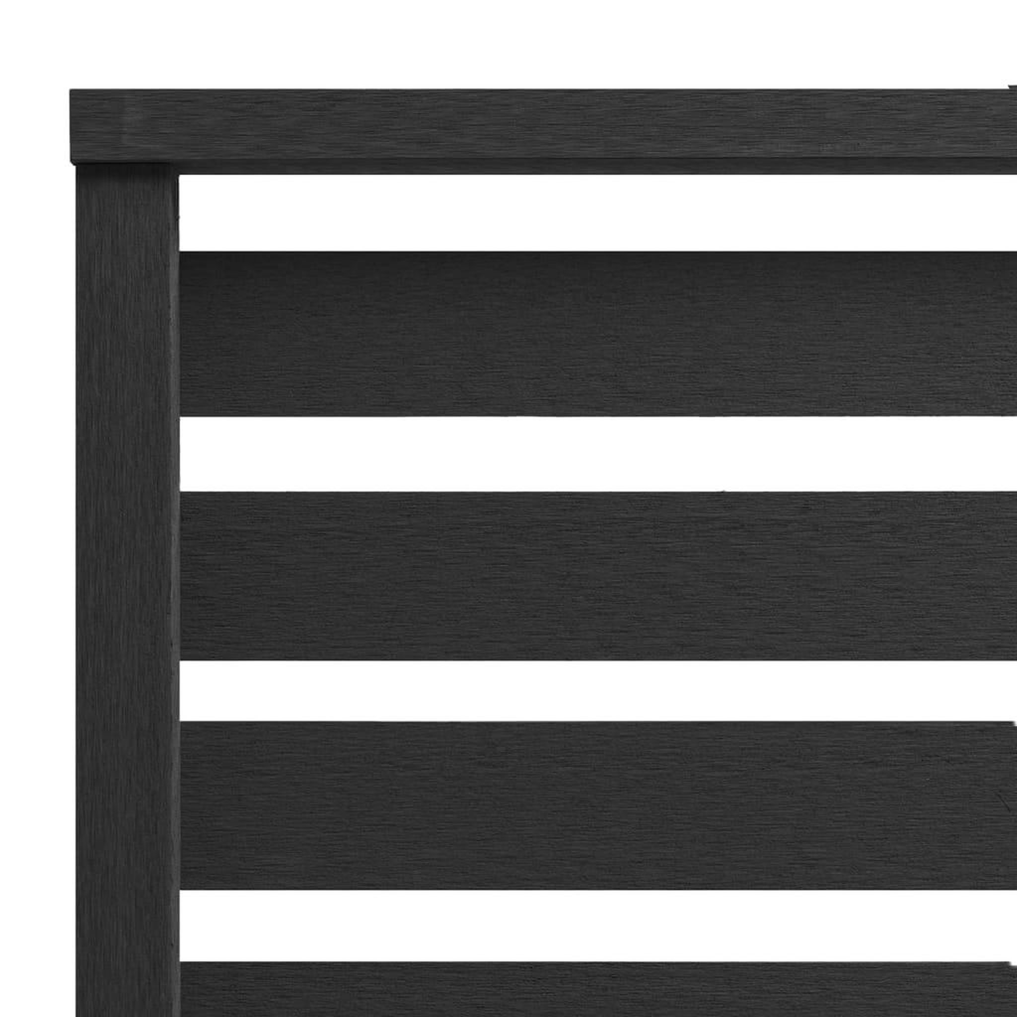 Voir la diapositive 3 : VIDAXL Panneau de cloture WPC 180x180 cm Noir