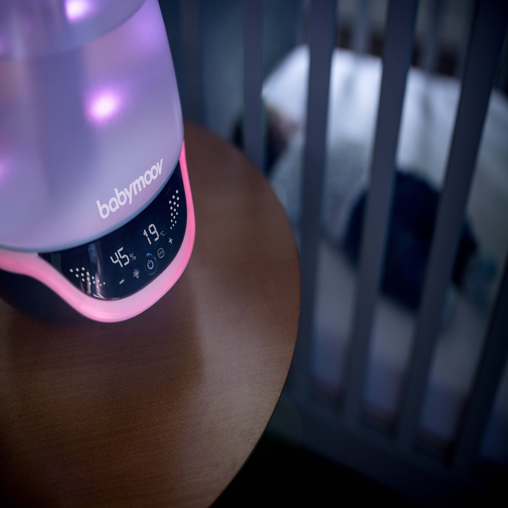 Voir la diapositive 5 : BABYMOOV Humidificateur d'air Hygro +
