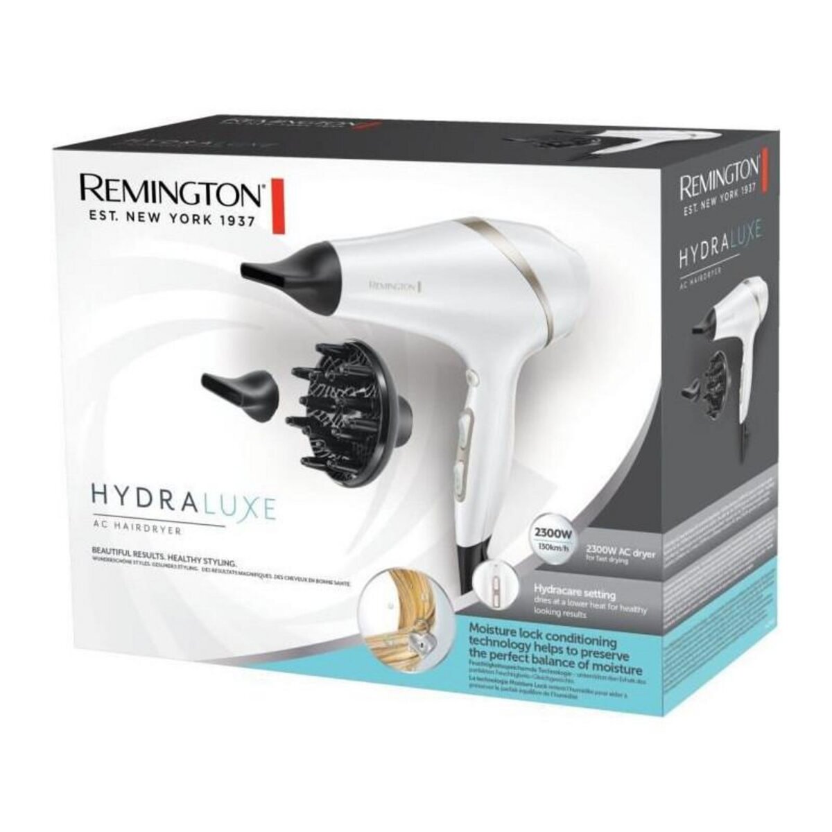 REMINGTON REMINGTON AC8901 Seche-cheveux Hydraluxe - 2300 W - Moteur AC