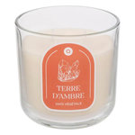 ATMOSPHERA Bougie Parfumée en Verre  Floa  350g Ambre