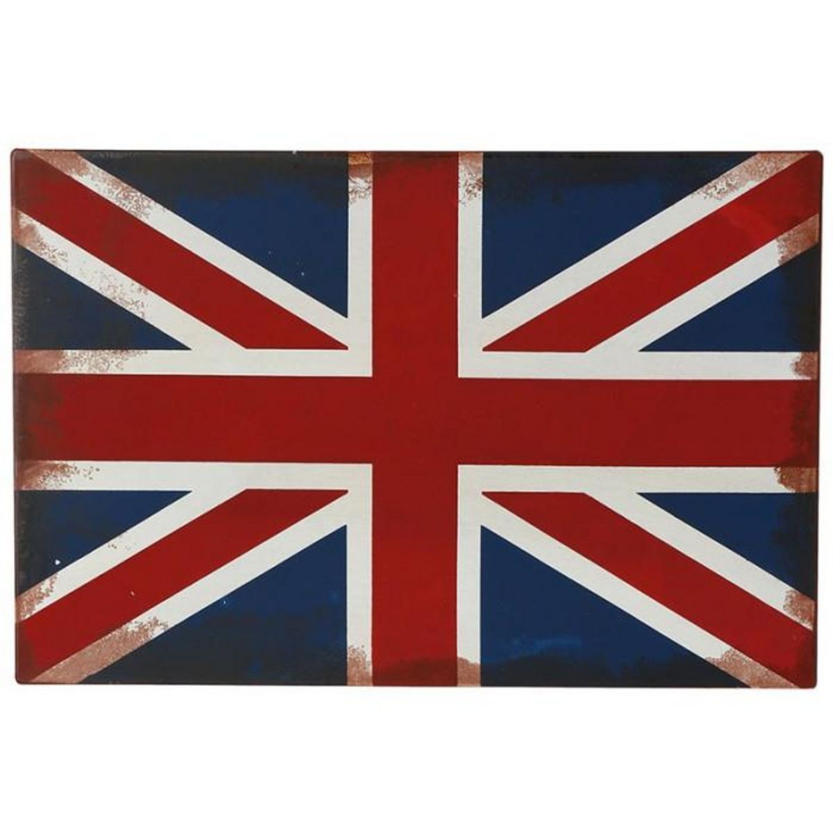Paris Prix Plaque en Métal Vintage  United Kingdom  Bleu