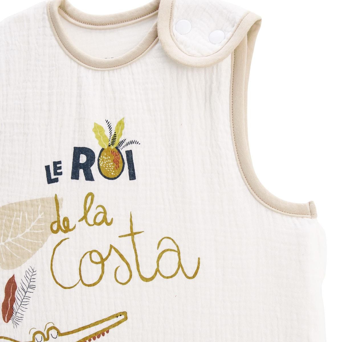 Petit Béguin Gigoteuse d'été en gaze de coton Costa