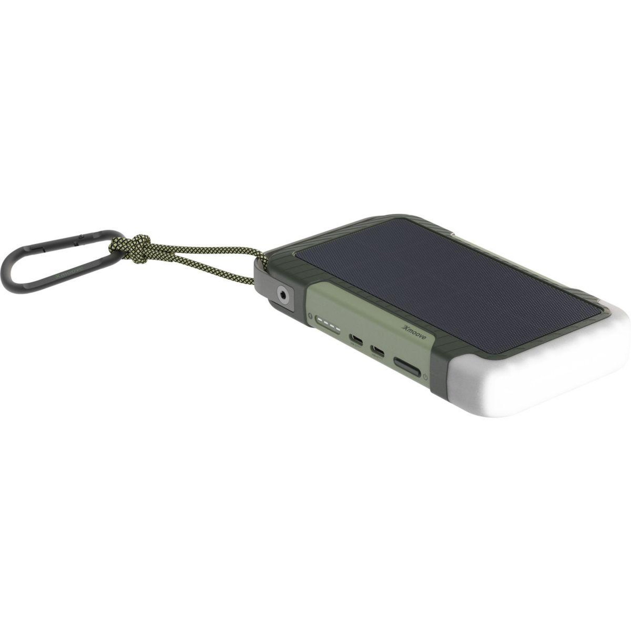 Voir la diapositive 5 : X-moove Batterie externe 16000 mah solargo pocket lampe torche