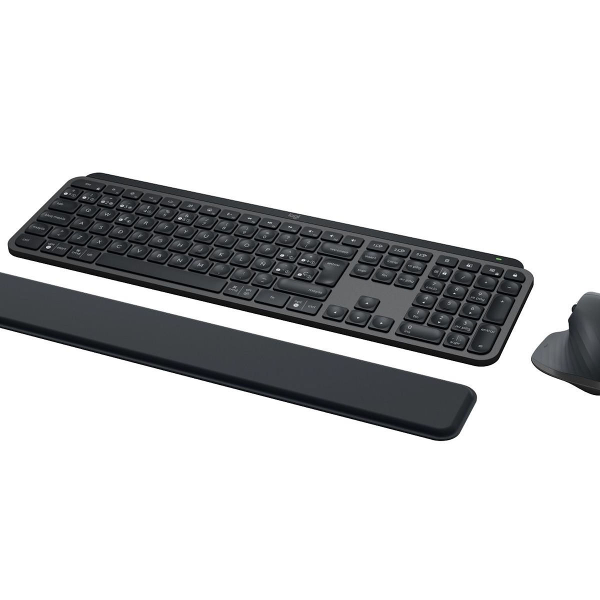 Logitech Logitech 920-011610 clavier Souris incluse Bureau RF sans fil + Bluetooth QWERTY Espagnole Graphite