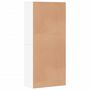 Voir la diapositive 5 : VIDAXL Armoire a chaussures Blanc 80x39x178 cm Bois d'ingenierie