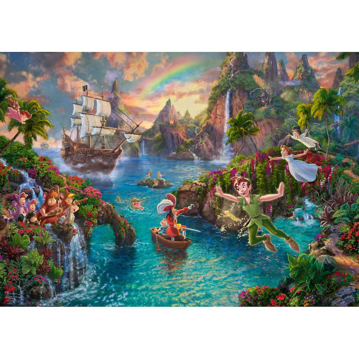Schmidt Puzzle - Disney Peter Pan - 1000 pièces