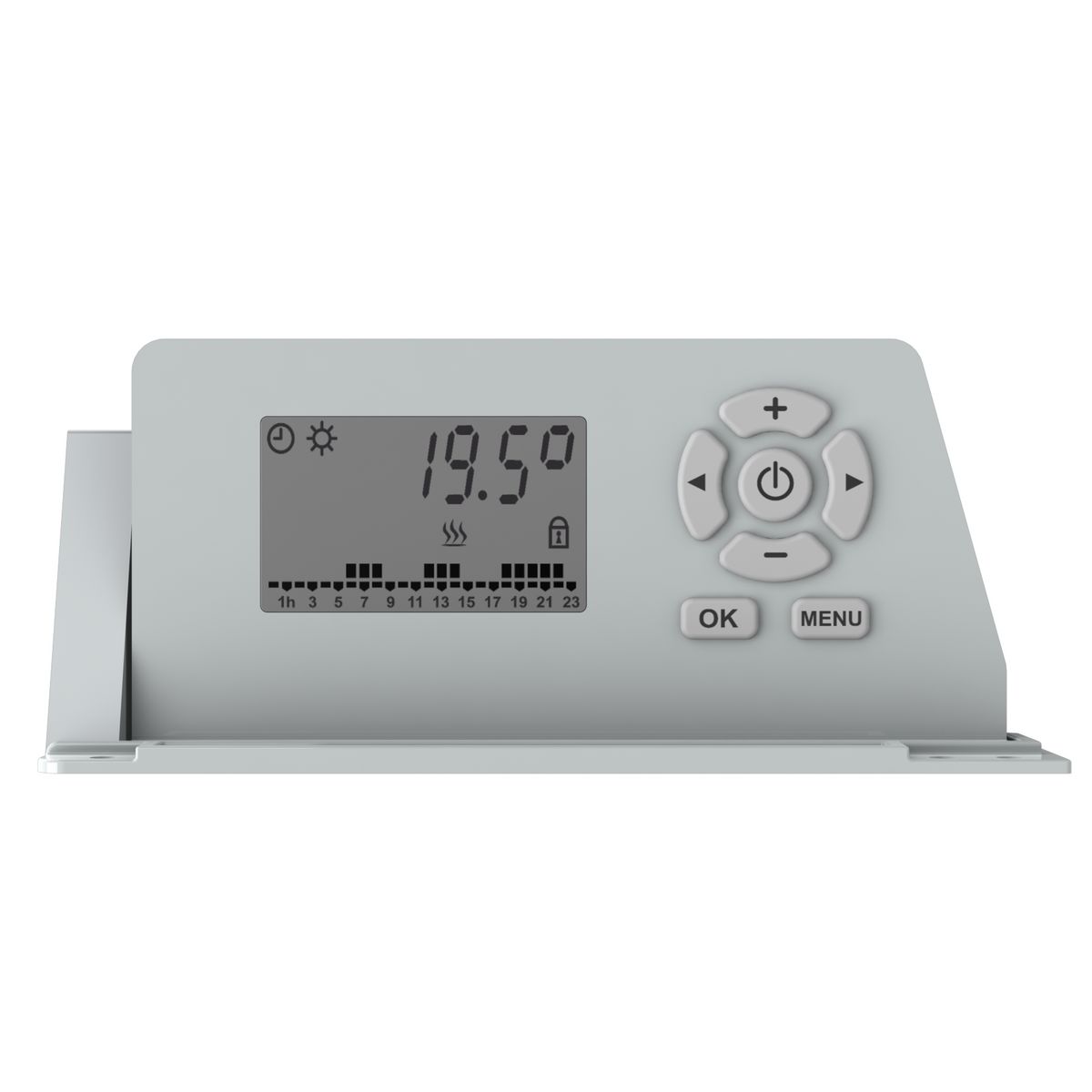 CARRERA Radiateur électrique 1000W à inertie céramique - Jets blanc / Nata