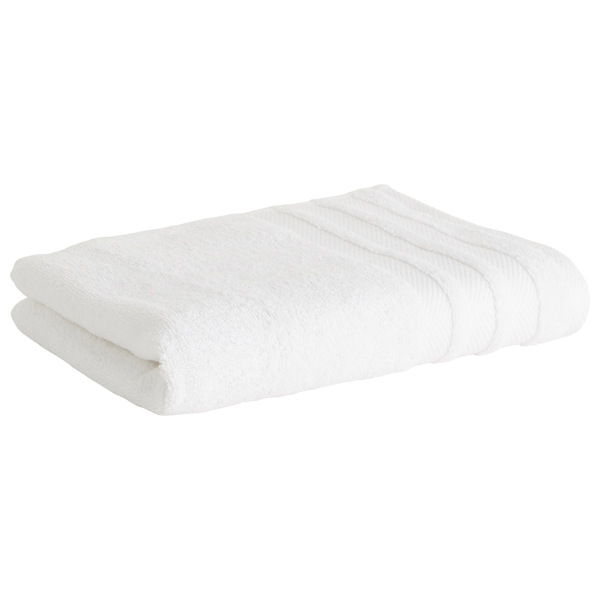 Voir la diapositive 2 : ACTUEL Serviette de toilette unie en coton 500 g/m²