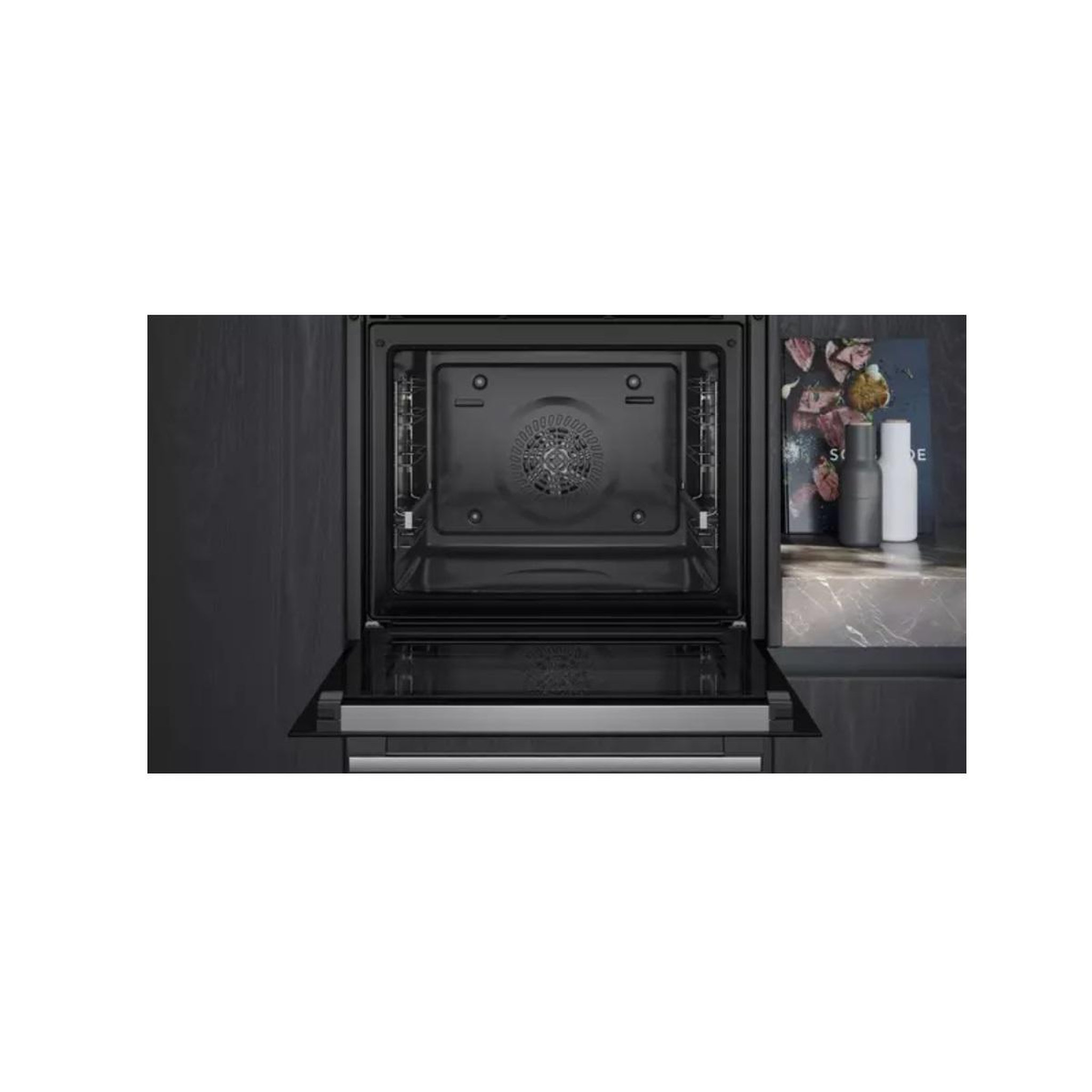 Voir la diapositive 4 : Siemens Four vapeur 71l 60cm inox - hr578gfs7f
