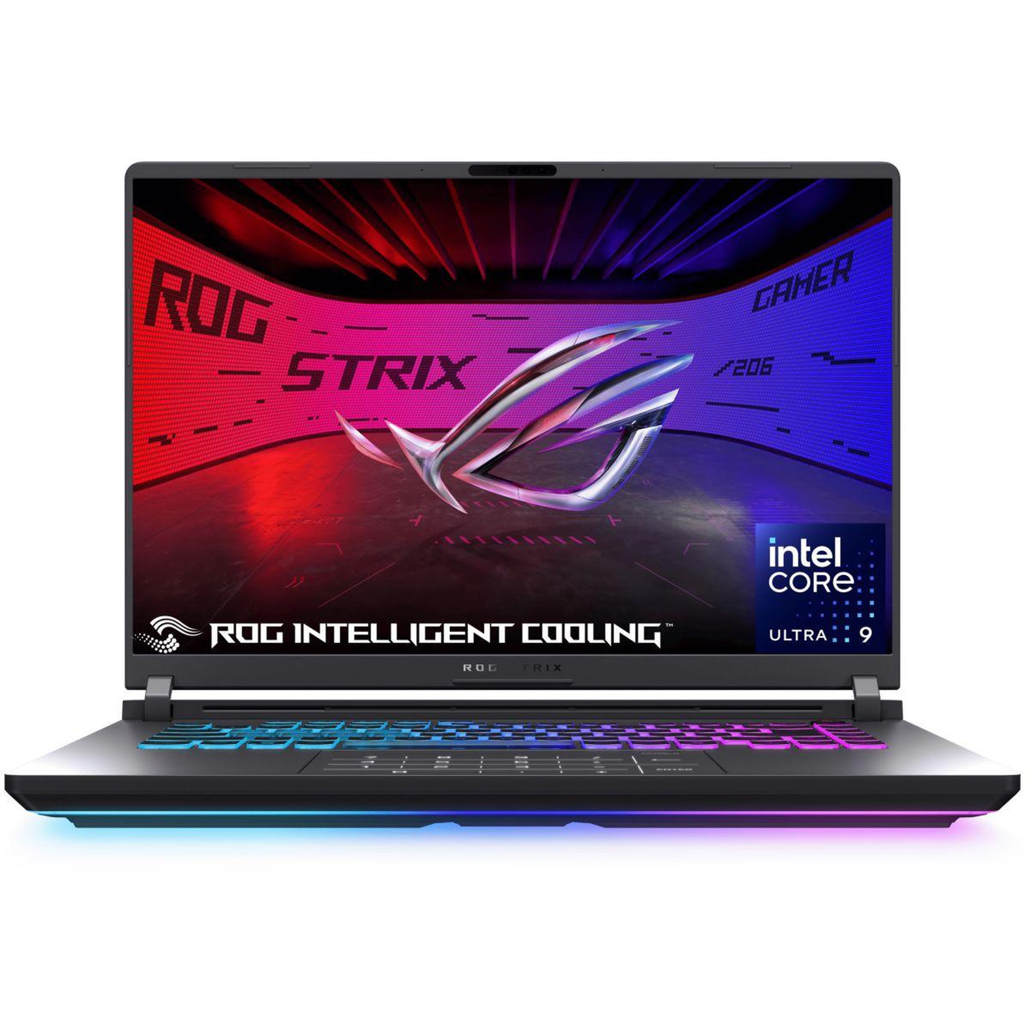 Voir la diapositive 1 : ASUS PC Gamer Rog Strix 16  WQXGA 240Hz Intel Core Ultra 9 275HX Nvidia GeForce RTX 5080 32 Go RAM DDR5 SSD 1 To