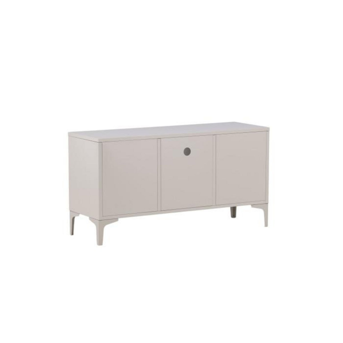 Paris Prix Meuble TV 2 Portes  Piring  120cm Beige