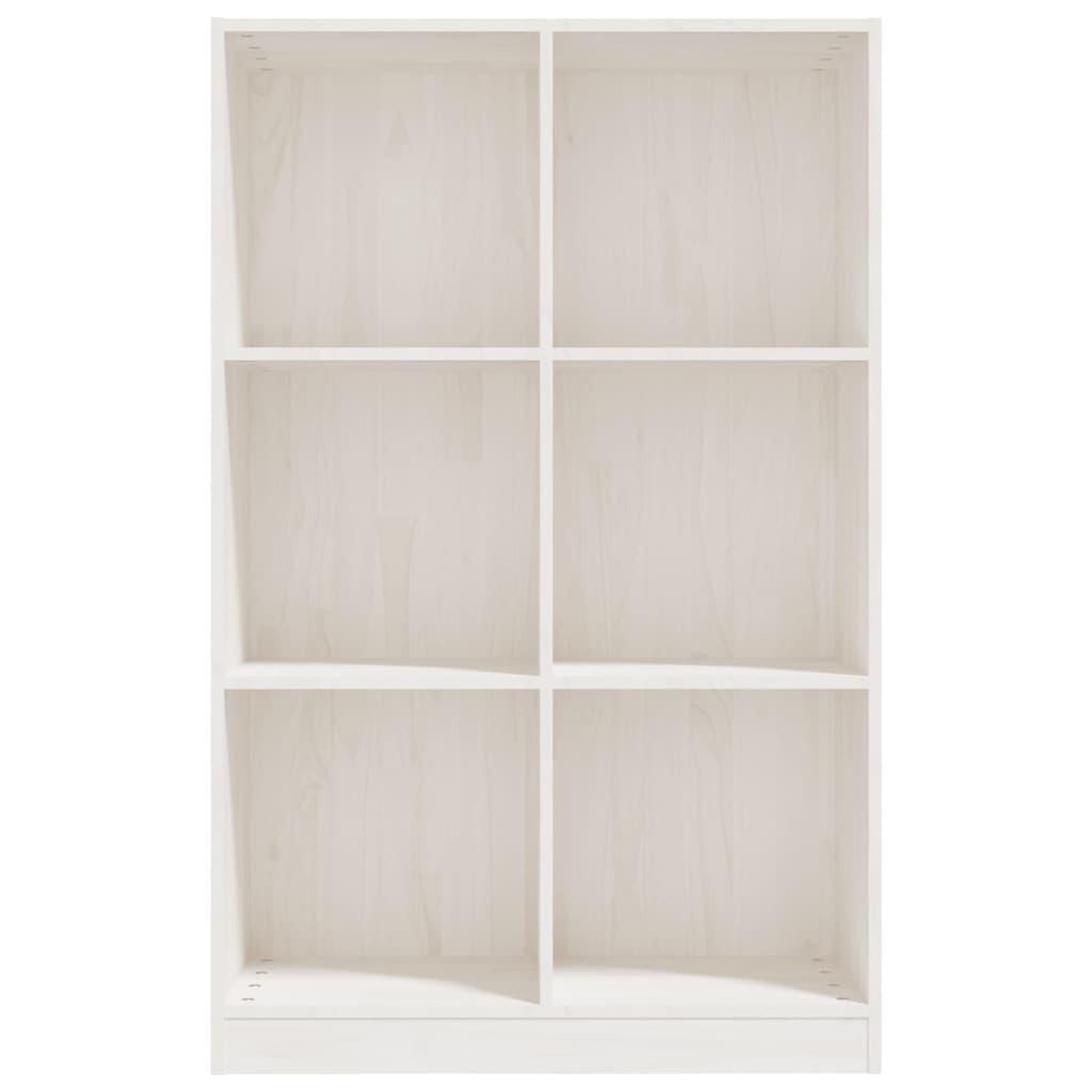 Voir la diapositive 5 : VIDAXL Bibliotheque Blanc 70x33x110 cm Bois de pin massif