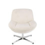 Voir la diapositive 2 : Paris Prix Fauteuil Lounge  Chill  79cm Crème