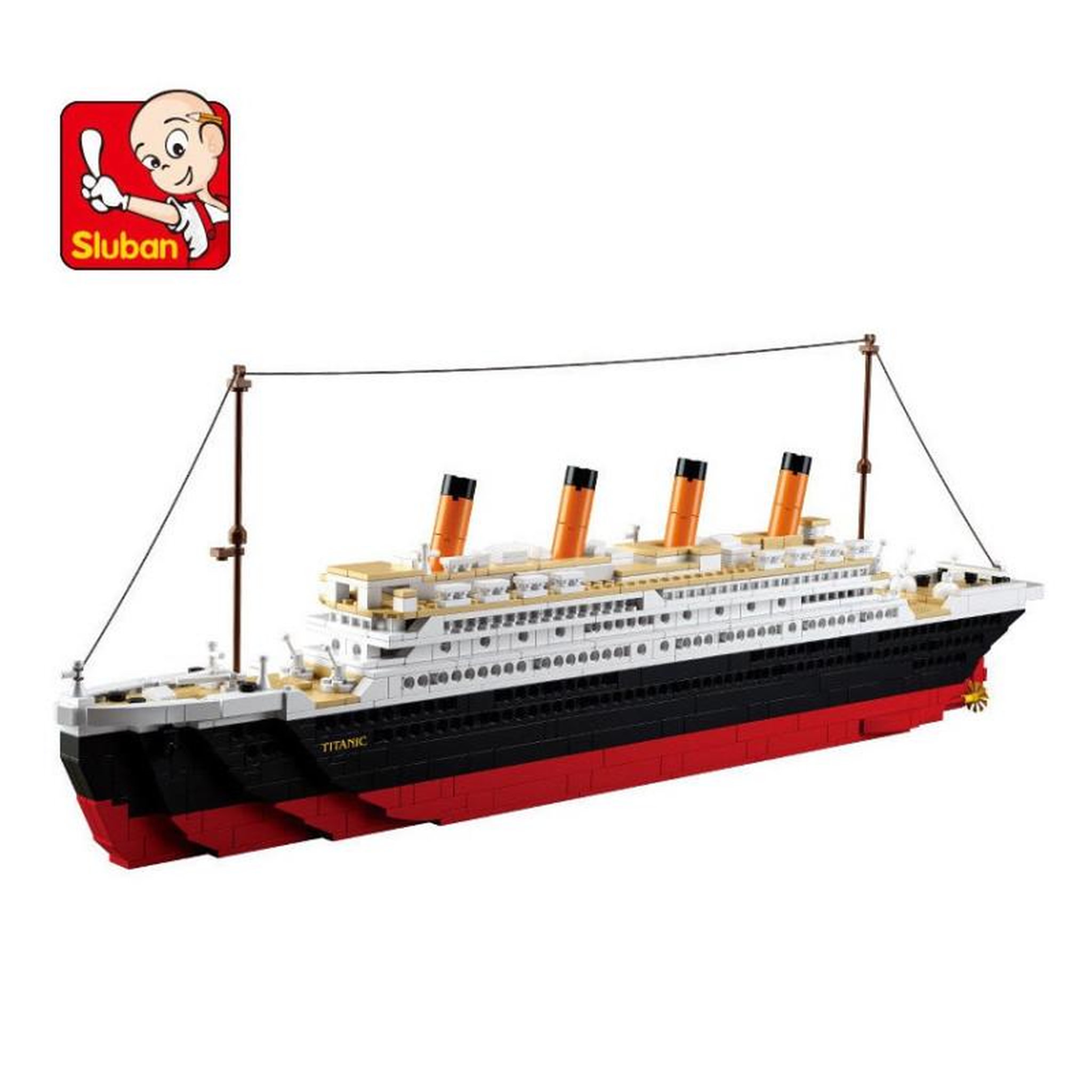 Voir la diapositive 2 : Sluban Titanic grand modèle Sluban