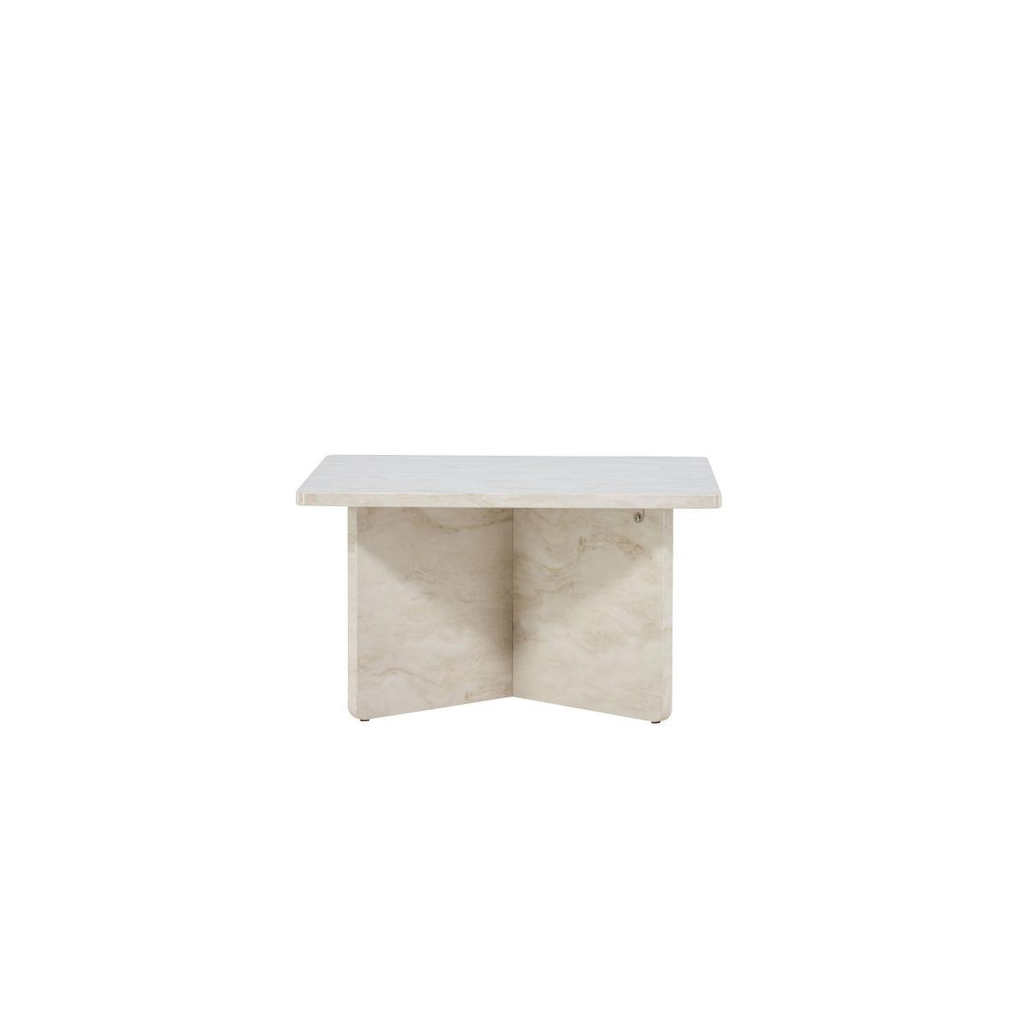 Voir la diapositive 2 : Paris Prix Table basse effet marbre  alesund   75cm beige