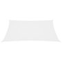 VIDAXL Voile de parasol Tissu Oxford rectangulaire 2x3 m Blanc