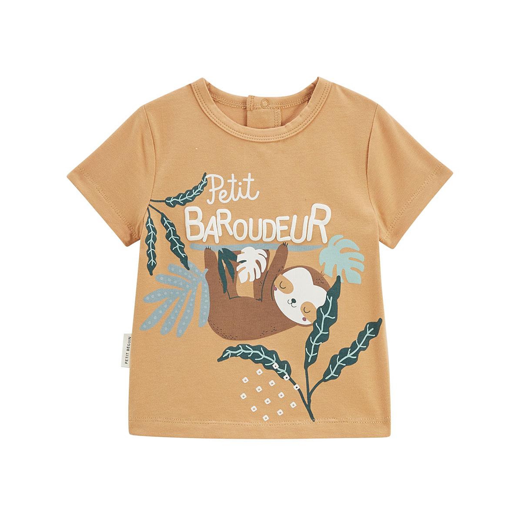 Voir la diapositive 4 : Petit Béguin Pyjama short enfant 2 pièces baroudeur